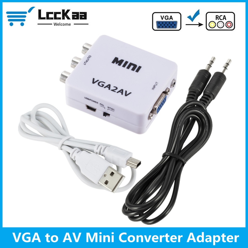 LccKaa VGA-RCA  VGA-AV , USB  ̺ , 3.5mm  ̺, ǻ TV  ڽ  
